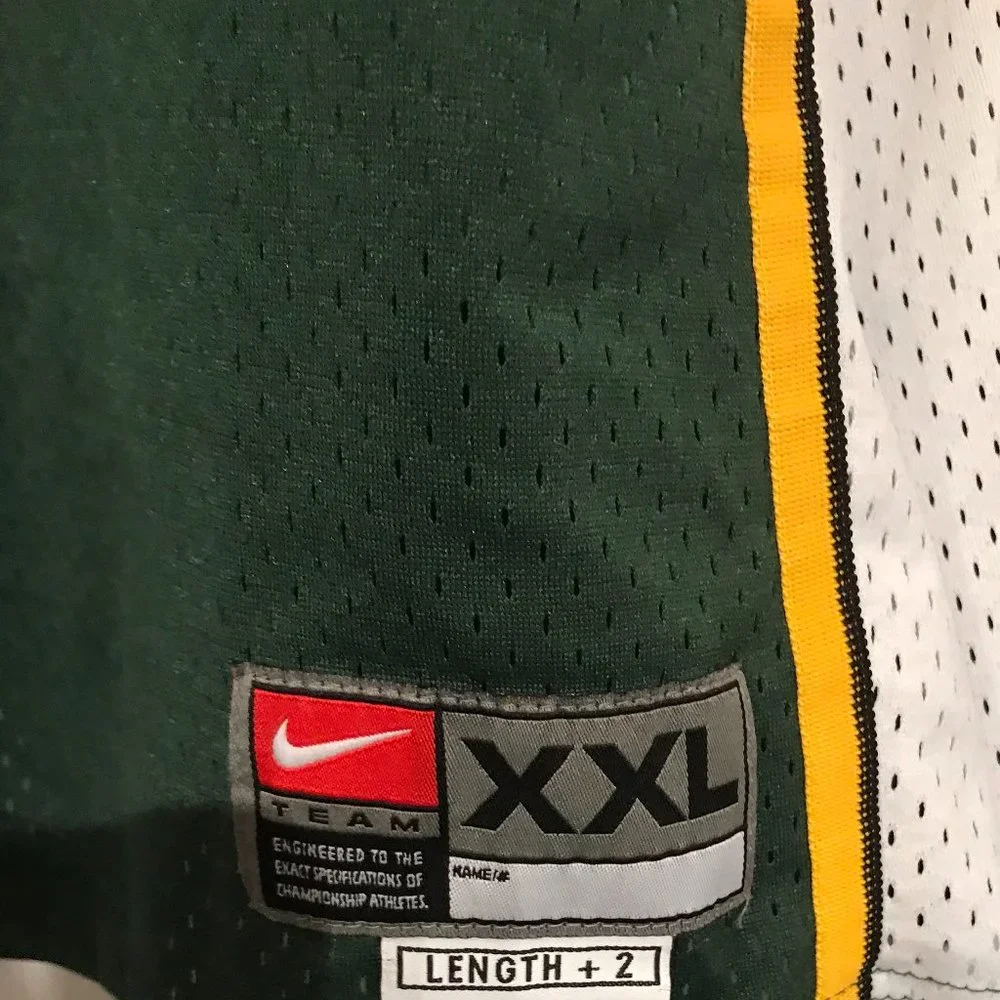 Nike #34 NBA Seattle Allen Athletic Sport Jersey - Picture 3 of 5